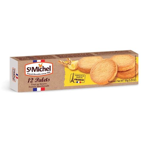 Biscoito Palets Shortbread St Michel G Shopee Brasil