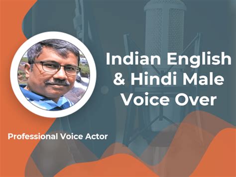 Hindi or English voice over in flawless native diction | Upwork