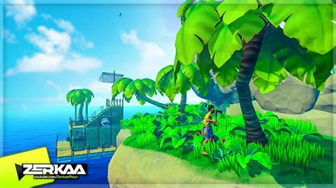 Our First Island Exploration Raft 2 Youtube