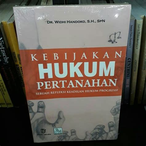 Jual Buku Kebijakan Hukum Pertanahan Widhi Handoko Di Lapak Barokah