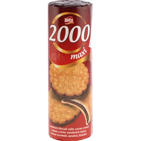 Печенье-сэндвич Bifa 2000 с какао, 500 г купить в Минске: недорого, в ...