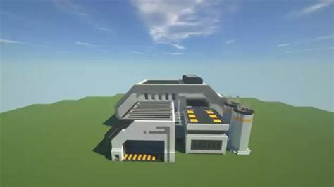 Wip Futuristic Factory 1 16 Imgur In 2022 Minecraft Modern City