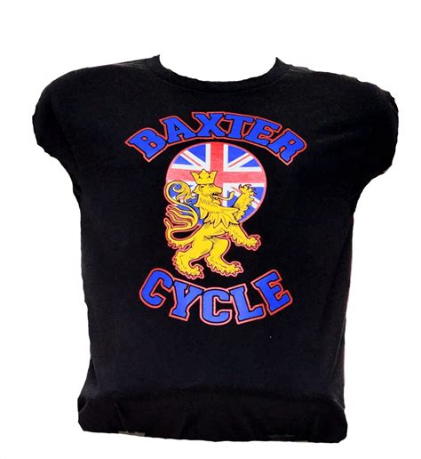 British Lion Shop T-Shirt, Black – Baxter Cycle