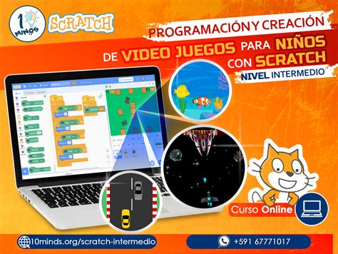 Inscripción Programación y Creación de Videojuegos para Niños Nivel