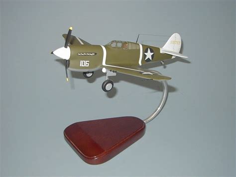 P 40 Warhawk Gear Down Clear Canopy Airplane Model Mam Scalecraft