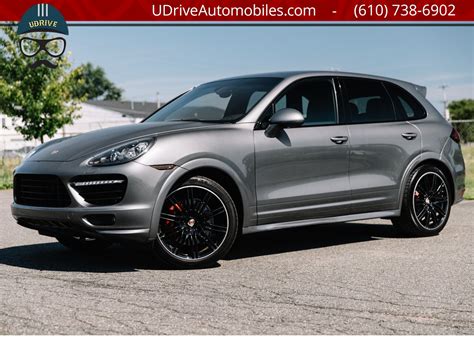 2013 Porsche Cayenne Gts Rare Color Meteor Grey 21in Wheels Alcantara