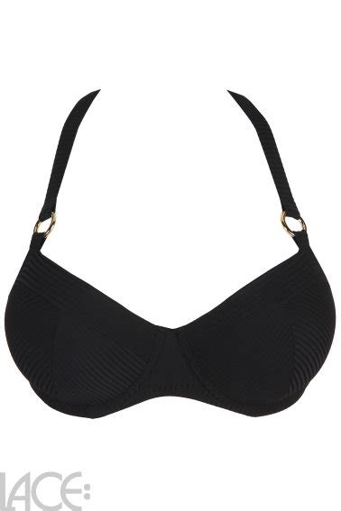 Primadonna Swim Sahara Bikini Bandeau Beha D H Cup Black Lace Lingerie Nl