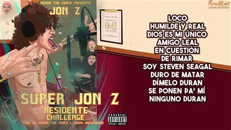 Jon Z Las Vocales YouTube