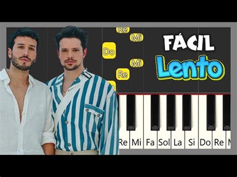 OJOS MARRONES Lasso Sebastián Yatra TUTORIAL PIANO FÁCIL VERSIÓN