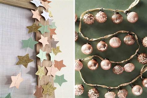 5 idées DIY pour fabriquer vous même vos guirlandes de Noël