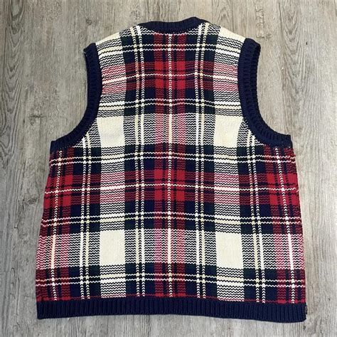 Vintage Northern Reflections Grandpa Plaid Sweater Depop