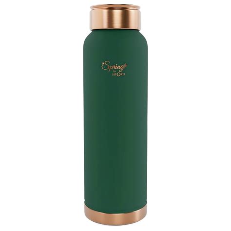 La Forte Pure Copper Water Hammered Bottle With Leak Proof Lid