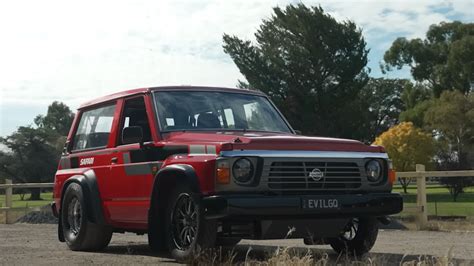 Old Hp Nissan Patrol Gets Tested By Ancient Datsun On The