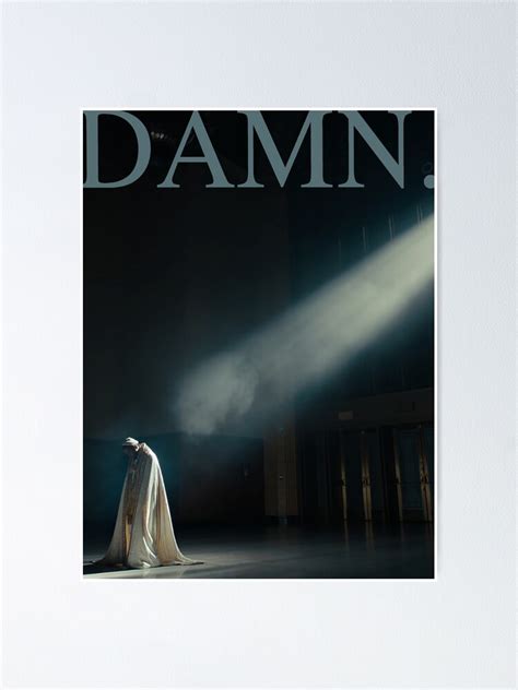 Damn Kendrick Lamar Poster Poster For Sale By I C U Redbubble