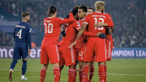 Champions League 0 1 Bayern venció a PSG a domicilio y pone un pie en