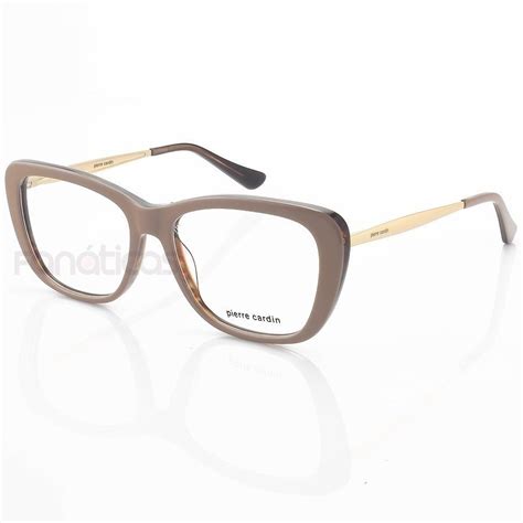 Armação de Óculos Quadrada PR0116 Nude