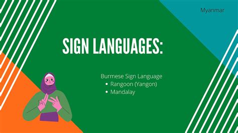 Myanmar What Sign Languages Are Used In Myanmar