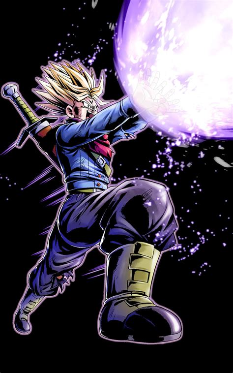 Super Saiyan Trunks Amoled Dragonballlegends For Your Mobile