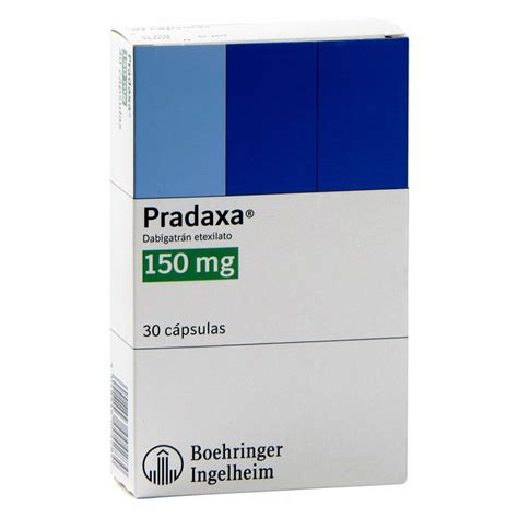 Pradaxa 150mg boehringer ingelheim farma cápsulas