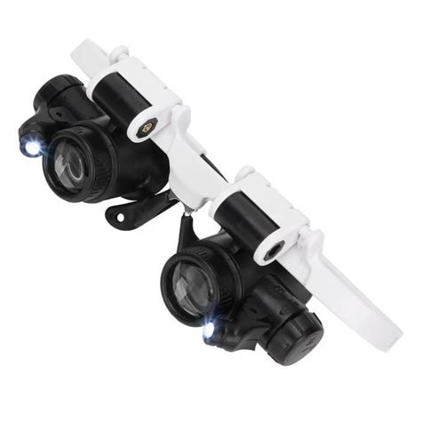 Loupe portante de tête Zerone Grossissement 23X Lumière LED Noir