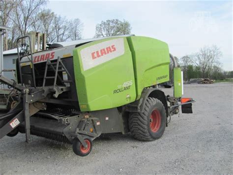 2015 Claas Rollant 455 Uniwrap For Sale In Veedersburg Indiana