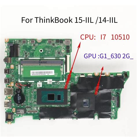 For Lenovo ThinkBook 15 IIL ThinkBook 14 IIL Laptop Motherboard