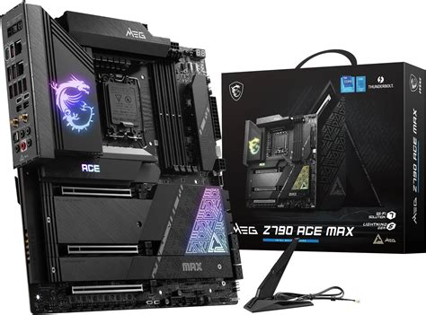 Msi Meg Z Ace Max Motherboard E Atx Unterst Tzt Intel Core