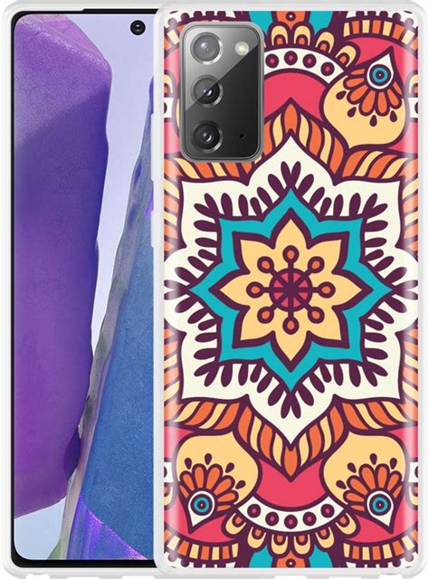 Samsung Galaxy Note 20 Hoesje Mandala Hippie Designed By Cazy Bol