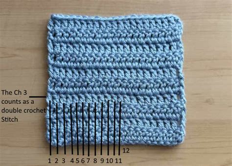 How To Count Crochet Stitches And Rows For Beginners