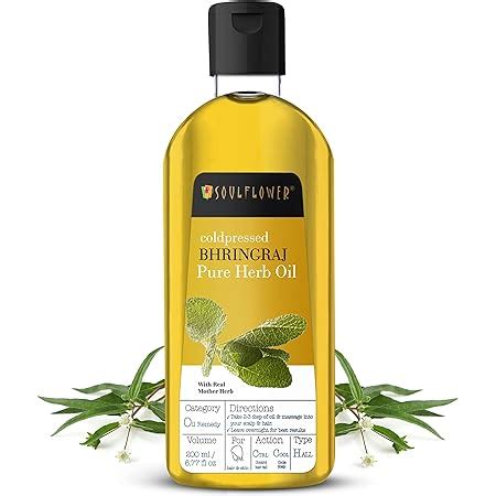 Amazon Life Pursuits Bhringraj Hair Growth Oil 200 Ml Natural