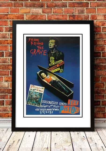 Sex Pistols Something Else In Store Poster Poster Canvas Wall