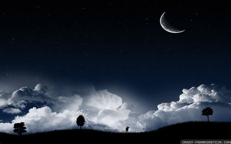 Cartoon Night Sky Wallpapers - Top Free Cartoon Night Sky Backgrounds - WallpaperAccess