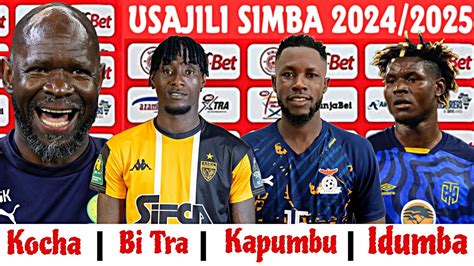 USAJILI SIMBA 2024 NA 2025 Usajili Wa Tandi Mwape Joshua Mutale