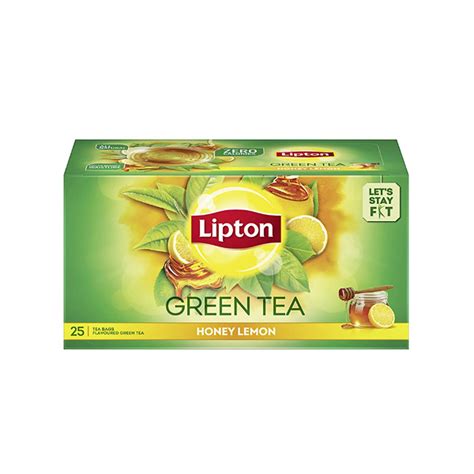 Lipton Honey Lemon Green Tea Bags 25 Bags