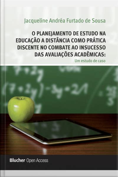 Ebook O Planejamento De Estudo Na Educa O A Dist Ncia Como Pr Tica