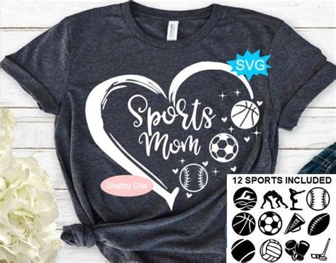 Sports Mom Svg 35 Sports Included Sports Svg Sports Shirt Svg Mom Sports Svg Mom Shirt Svg