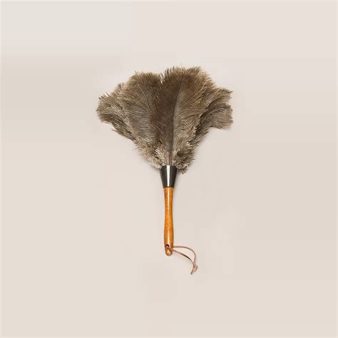 35cm Ostrich Feather Dusters With Premium Timber Handle Cleanmax Supplies