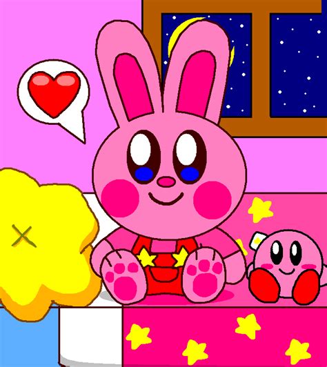 Kirby Bunny Have Sleep Time By Cuddlesnam On Deviantart Kirby