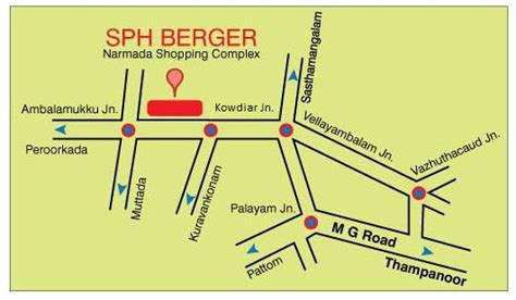 Berger Paints Kowdiar Sph India