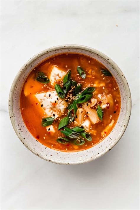 Korean Tofu Soup 30 Minute Recipe Choosing Chia