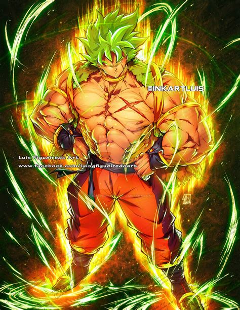 Goku Broly Fusion SSJ by marvelmania on DeviantArt