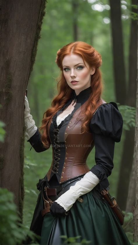 Beautiful And Young Victorian Redhead By Edesi On Deviantart