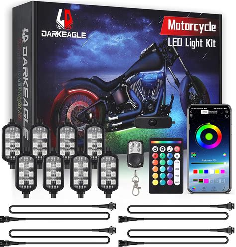 Amazon Pods Motorcycle Led Underglow Kit And Pcs Inch Pin