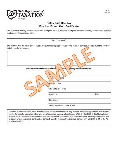 Indirect Tax Exemption Certificate Management Thomson Pto Teacher