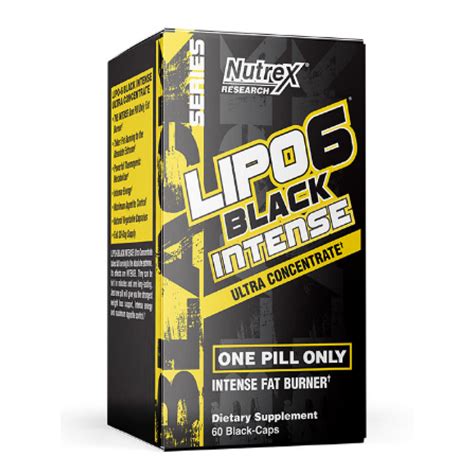 Lipo 6 Black Intense - 60 caps - MedLife