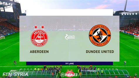 Live Aberdeen Vs Dundee United Scottish Premiership Match