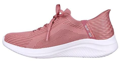 Skechers Ultra Flex Brilliant Path In Pink Lyst