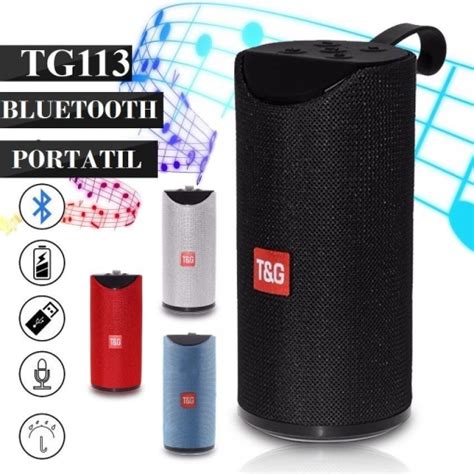 Altavoz Portatil Con Bluetooth Altavoces Inalambrico De Usb Micro Sd