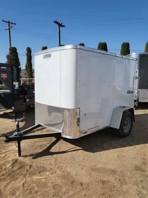 2022 Cargo Express Ex 5x8 Enclosed Cargo Trailer Trailers In Bakersfield Ca Utility Dump And