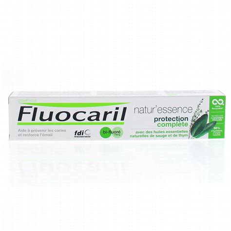 FLUOCARIL Natur essence Dentifrice protection complète tube 75ml